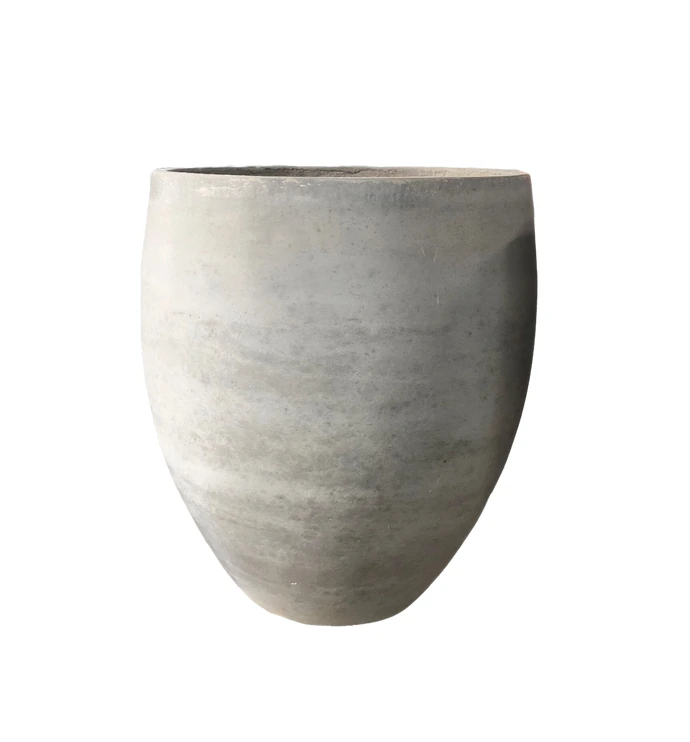 Barcelona Liso — vaso de cimento Compre Terra