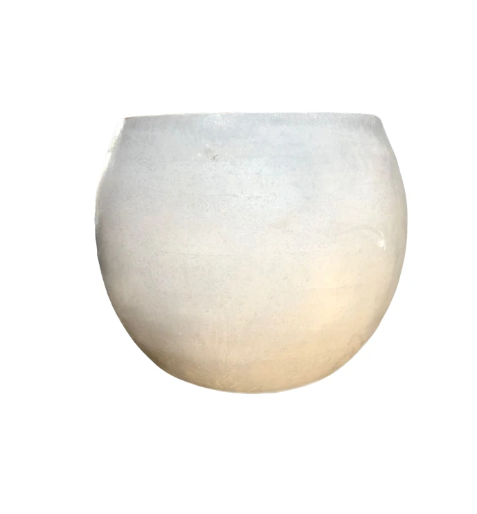 Vaso Bola 02 — vaso de cimento Compre Terra